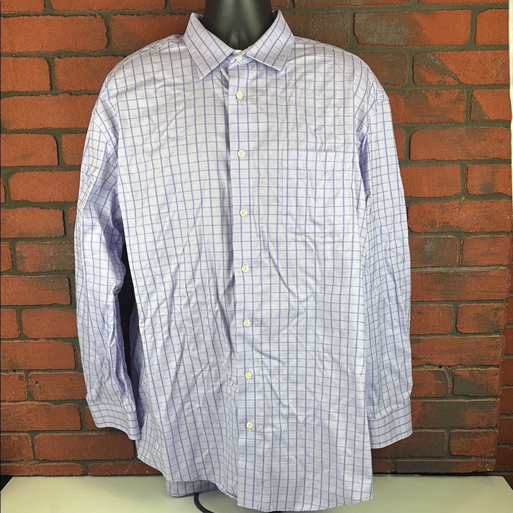 Pronto Uomo Shirt Mens Size‎ 18.5 Checkered